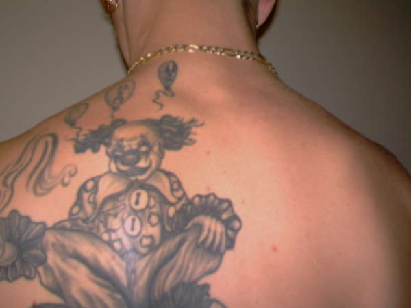 Crazy Clown tattoo