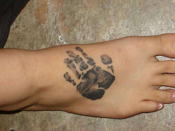 Handprint Tattoo tattoo