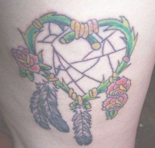 Vine Dream Catcher tattoo