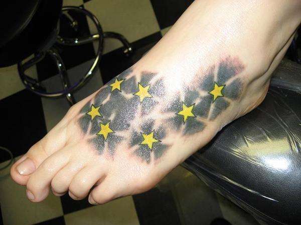 stars tattoo