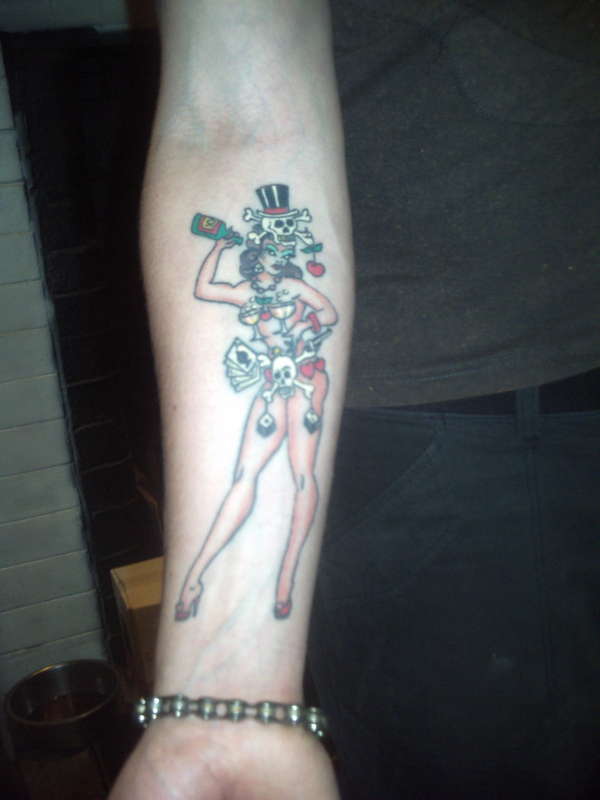 Voodoo woman tattoo