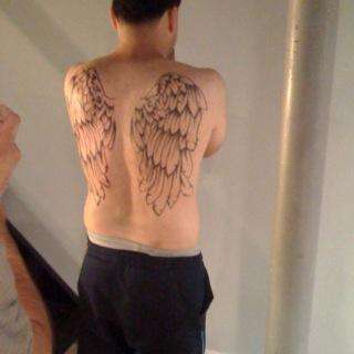 wings tattoo