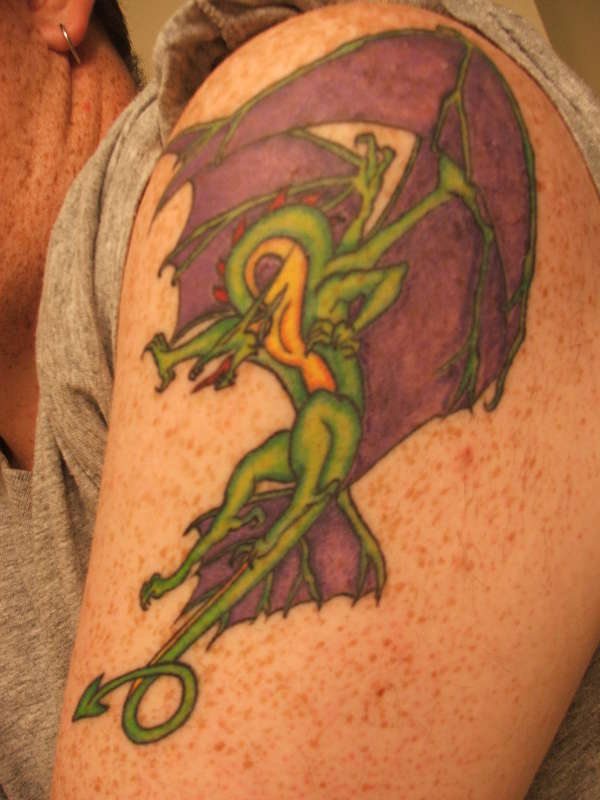 First tattoo - Dragon tattoo