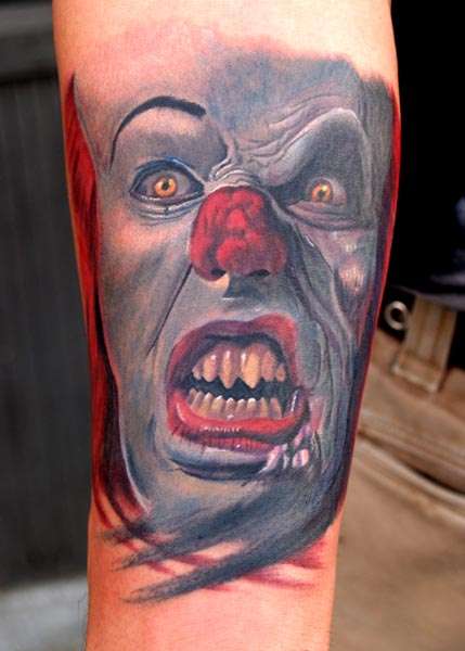 Penny Wise from IT tattoo