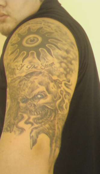 skull prevail tattoo