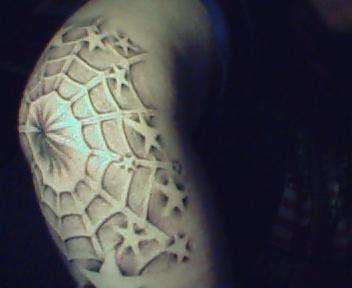 Elbow start of sleeve tattoo