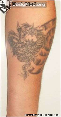 dragon tattoo