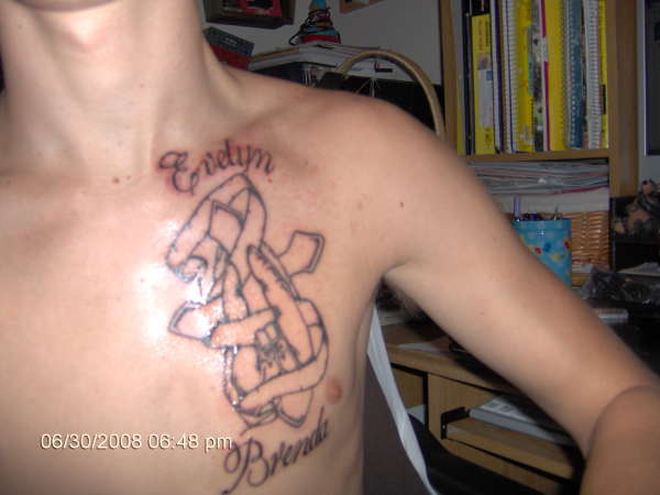 praying tattoo