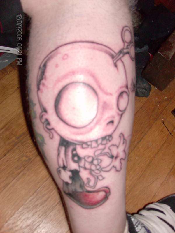 zombie jr (not finished) tattoo