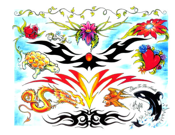 FLASH tattoo