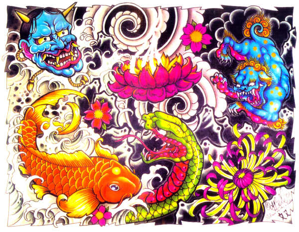 FLASH tattoo