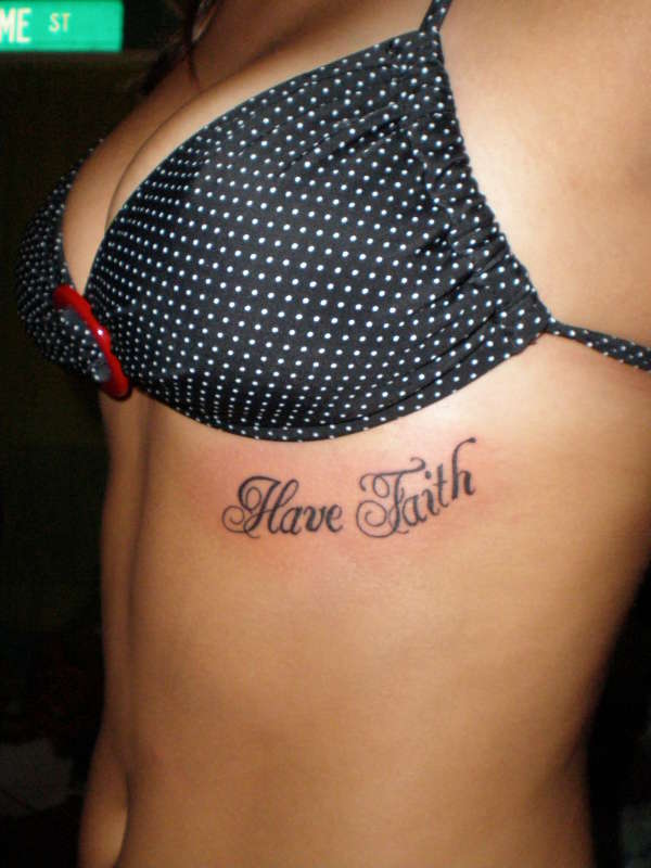faith. tattoo