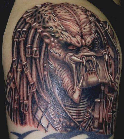predator tribal tattoo