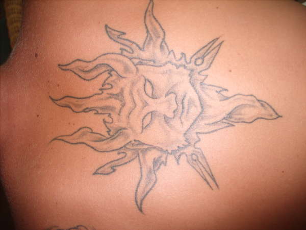 sun tattoo