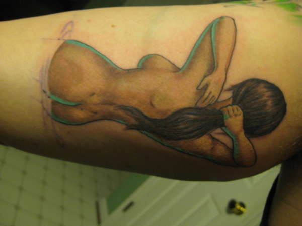 Girl tattoo
