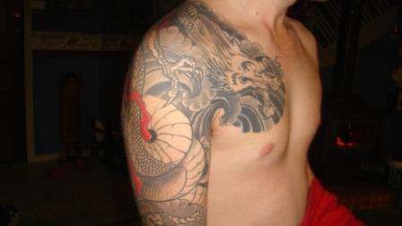 dragon, tattoo