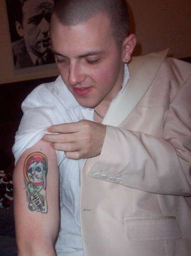 Happycat - Maneki Neko tattoo