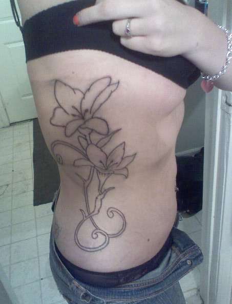Tiger Lilies tattoo