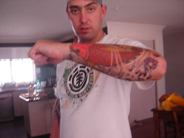 koi tattoo