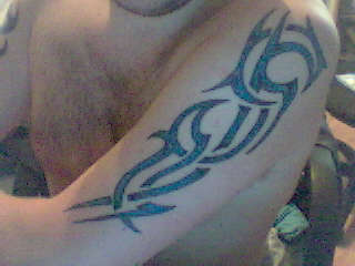 left arm tattoo
