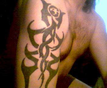 right arm tattoo