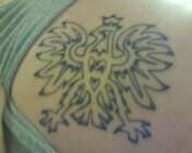 Polish Eagle tattoo