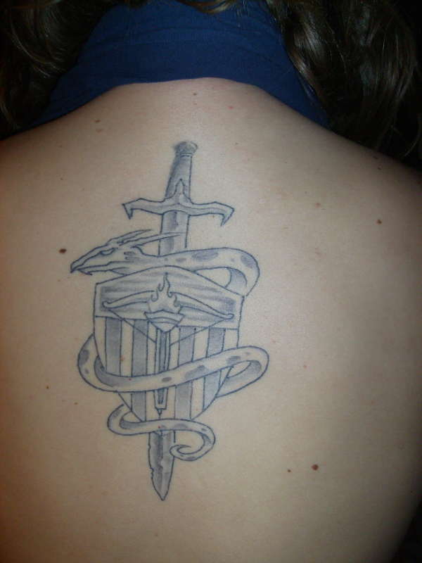 Sheild tattoo