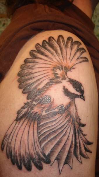 chickadee tattoo