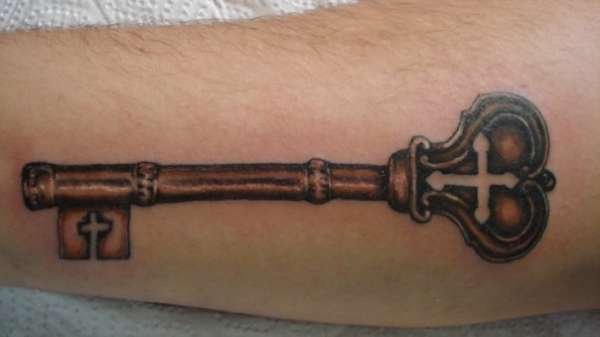 key tattoo