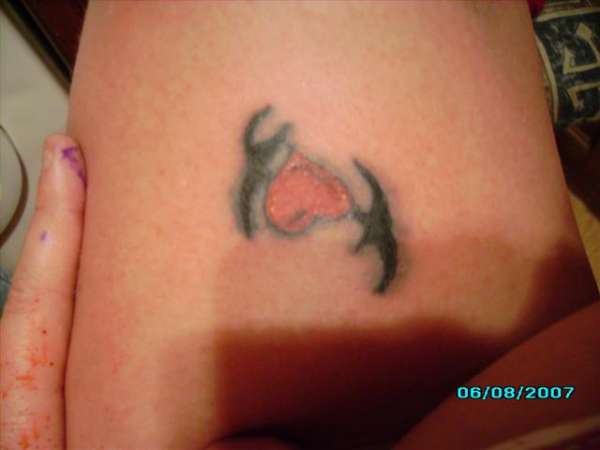 my first tattoo done by my other half Jamie. tattoo