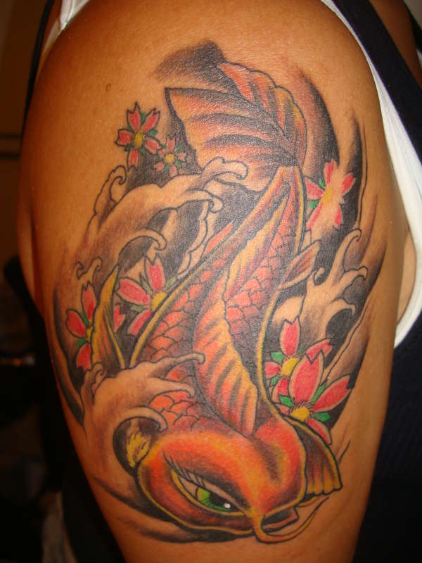 MO'S KOI tattoo