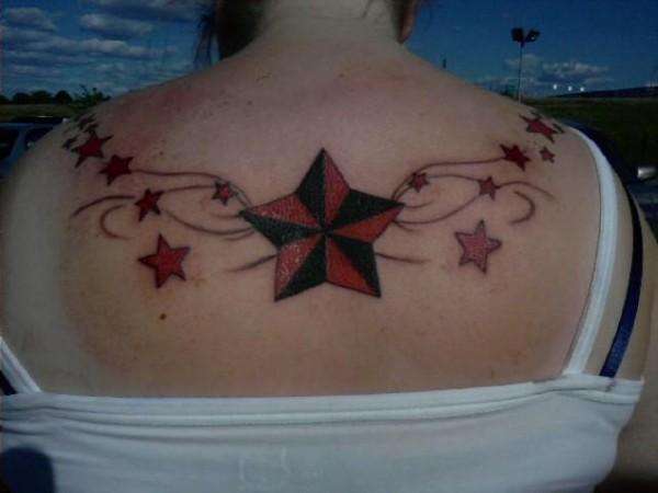 Star Back Tattoo (Complete) tattoo