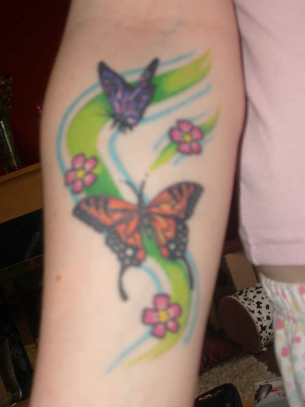 butterflies tattoo