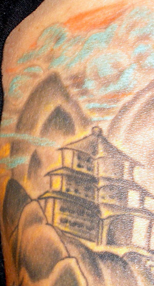 Part of Family Sleeve tattoo