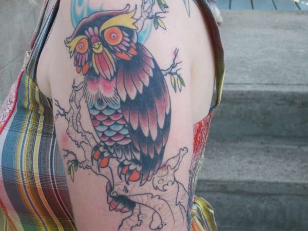 Owls 2 tattoo