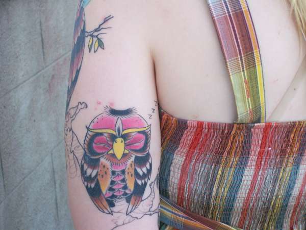 Owls 3 tattoo