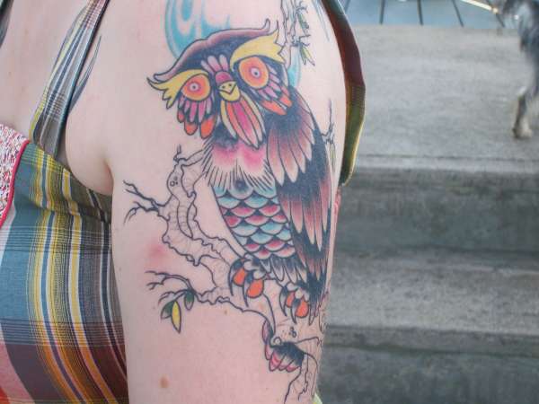 Owls tattoo