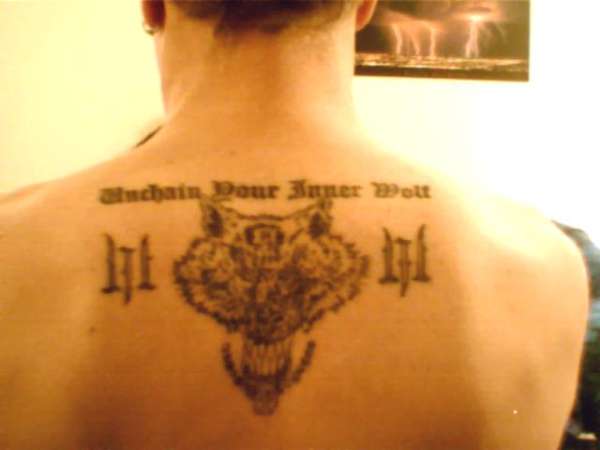 unchain your inner wolf tattoo