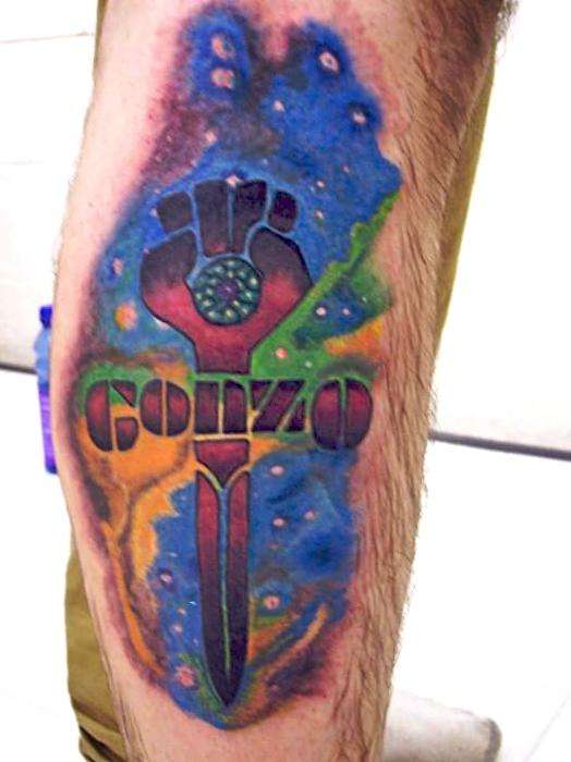Gonzo tattoo