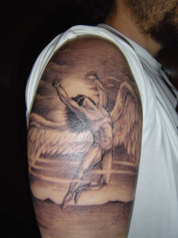 Led Zeppelin Icarus tattoo