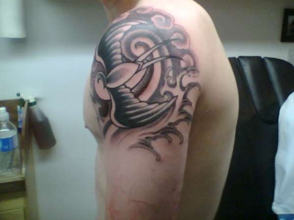 Swallow Start Of Sleeve Ses 1 tattoo
