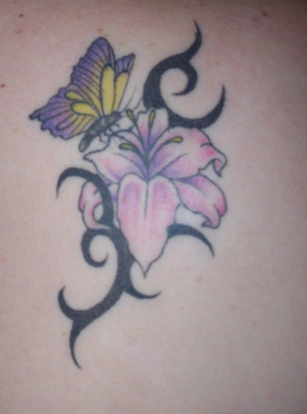 Lilly&Flutterby tattoo