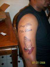 pray for the hunts tattoo