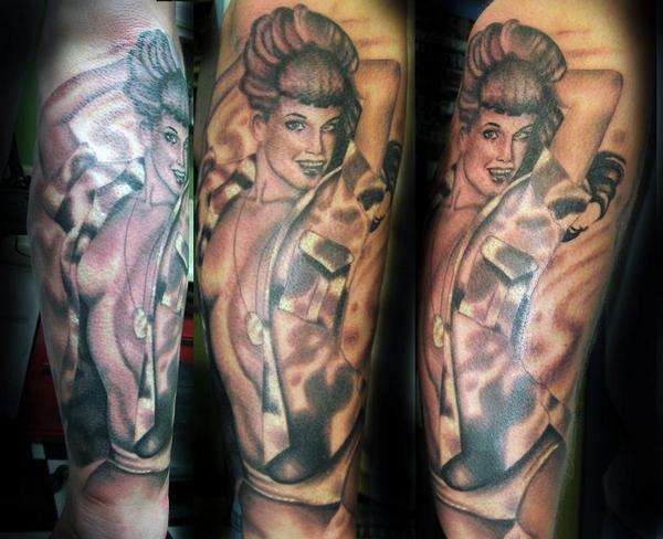 Betty Paige! tattoo
