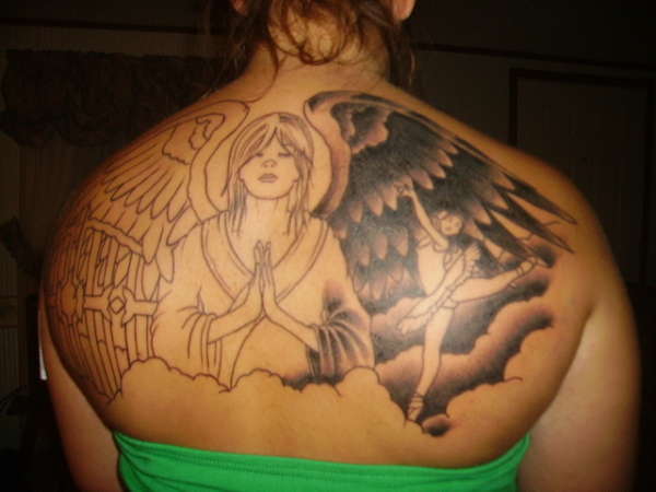 Guardian Angel tattoo