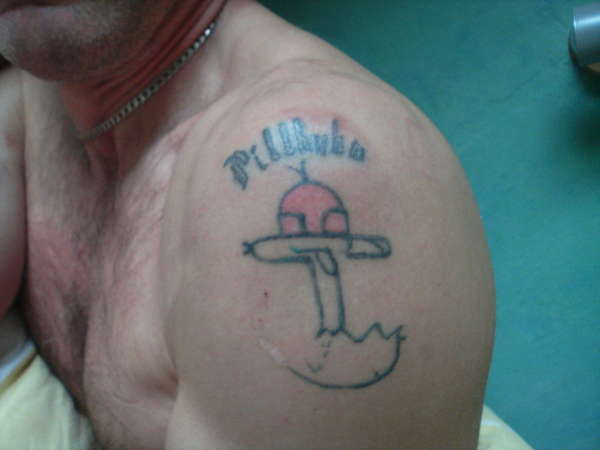 fucking Pill Chick tattoo