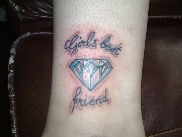 GIRLS BEST FRIEND tattoo