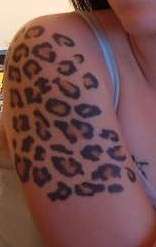 Leopard Print tattoo