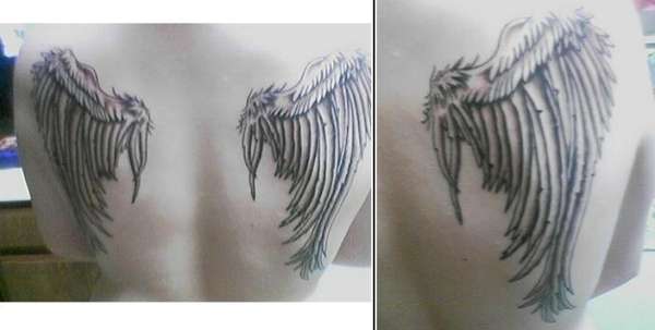 Wings tattoo