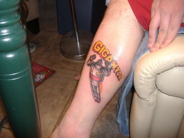 Gigantor-The Space Age Robot tattoo